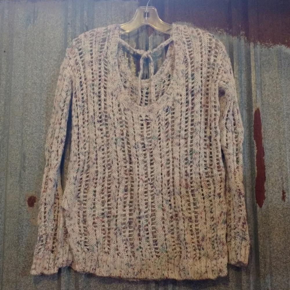Rainbow Confetti American Eagle Sweater - Picture 9 of 12